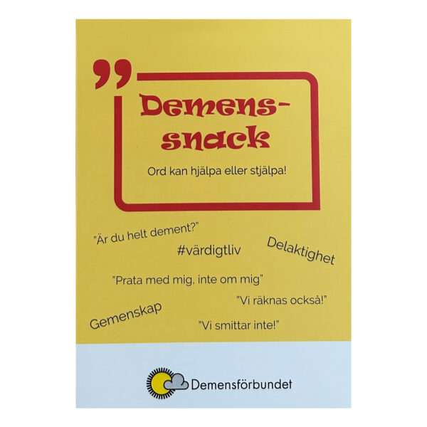 Minifolder "Demenssnack"